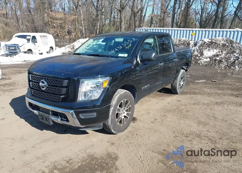 2022 Nissan Titan Sv 4X4 from USA, damaged, VIN 1N6AA1EC2NN105379